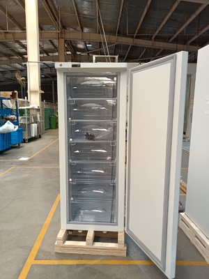-40℃ Congelador Médico Vertical Profundo MDF-40V278W | Congelador de Laboratório de Alta Precisão de 278L com 7 Gavetas e Controle Digital