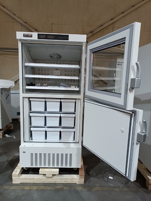 Freezer Médico -40℃ | Congelador Biomédico de Câmara Dupla para Armazenamento Laboratorial e Clínico (528L)
