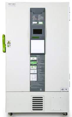 congelador biomedicável da temperatura ultra baixa da verticalidade da capacidade 838L a maior com a única porta de formação de espuma