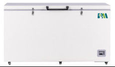 Congelador horizontal criogênico livre de alta qualidade da caixa de CFC 485 litros de capacidade com porta de formação de espuma
