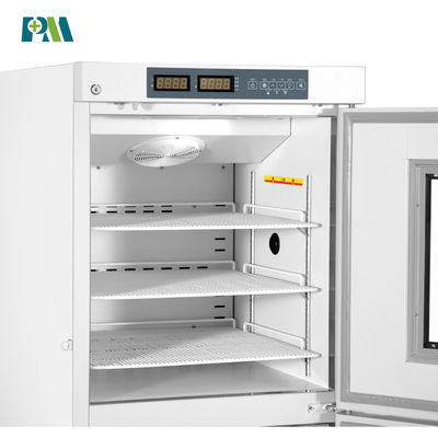 o congelador profundo ereto livre da baixa temperatura 368L pulverizou o refrigerador de aço da farmácia do plasma da loja menos 40 graus