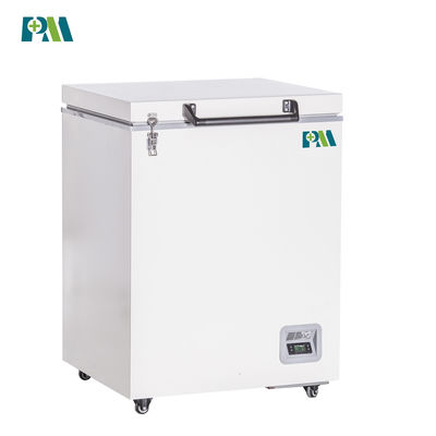 Refrigerador pulverizado do congelador do aço 100L Mini High Quality Biomedical Chest da placa