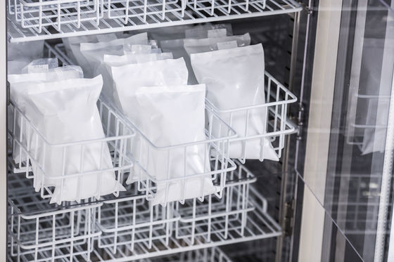 Refrigerador do refrigerador do banco de sangue da exposição de diodo emissor de luz 108L Mini Portable High Quality Biomedical para a estação do sangue