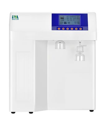 Sistema branco Plus-E2 da purificação de água do laboratório ACIMA da máquina da água