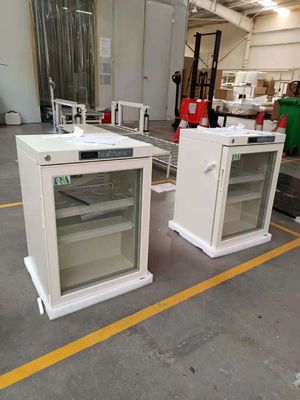 Frigorífico médico 2~8°C Armazenamento de vacinas Frigorífico para clínicas e laboratórios Controle preciso da temperatura