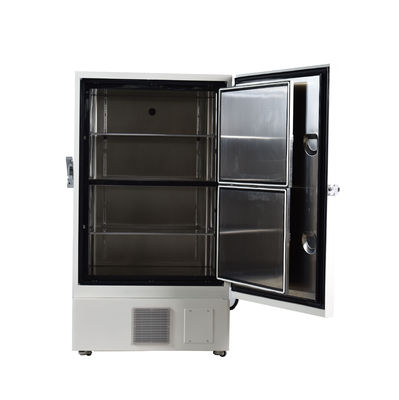 408 litros de congelador de refrigerador de aço inoxidável da temperatura ultra baixa para o laboratório e o armazenamento médico