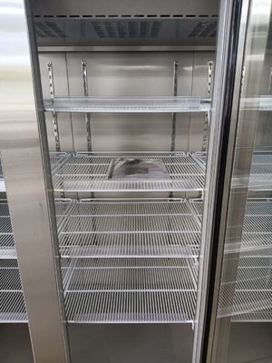 2-8 portas de vidro do refrigerador 3 médicos de aço inoxidável da farmácia 1500L do grau