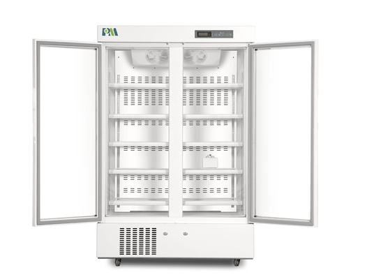 o automóvel médico do refrigerador R290 da farmácia ereta de alta qualidade da capacidade 1006L degela o vertical