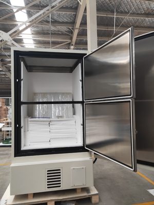 congelador biomedicável criogênico do laboratório 838L o maior ultra para a vacina do reagente