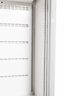 Verticalidade médica do grau do congelador 2-8 da categoria da farmácia do laboratório com porta de vidro